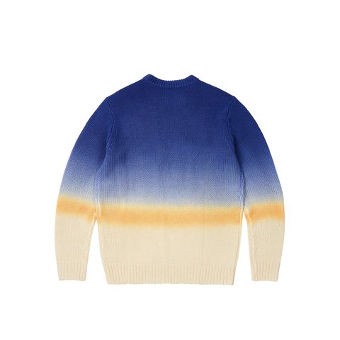 Palace GRADIENT DYE RIB KNIT BLUE - Colorway