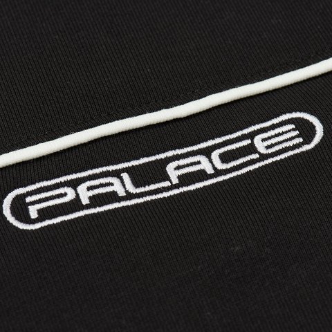 Palace PIPED CREW BLACK - Colorway