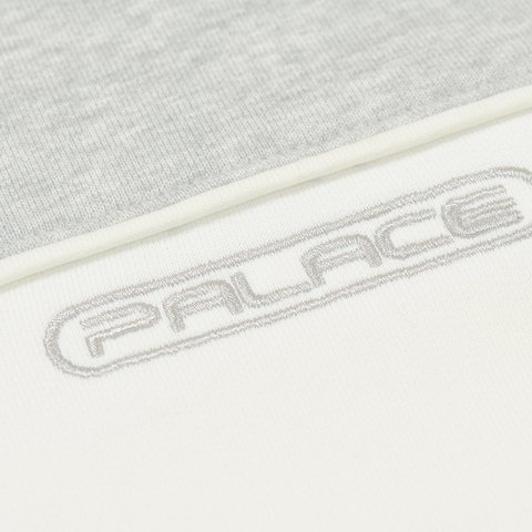 Palace PIPED CREW GREY MARL - Colorway