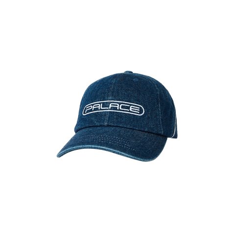 Palace FADER DENIM 6-PANEL STONE WASH - $48.00
