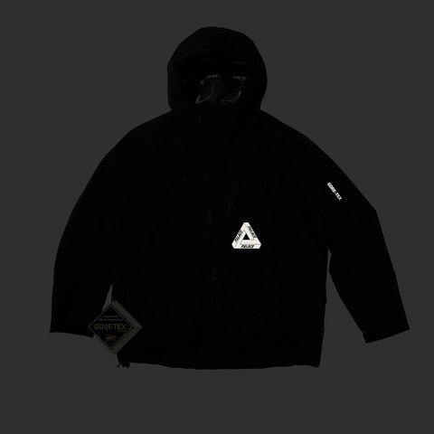 Palace GORE-TEX R-TEK JACKET BLACK - Colorway