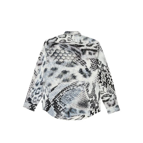 Palace ANIMAL PRINT SHIRT GREY - Colorway