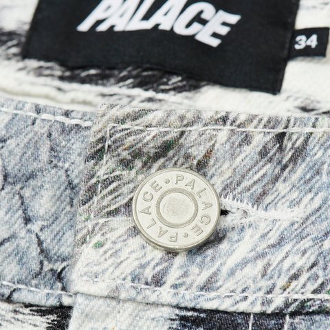 Palace ANIMAL PRINT JEAN GREY - Colorway