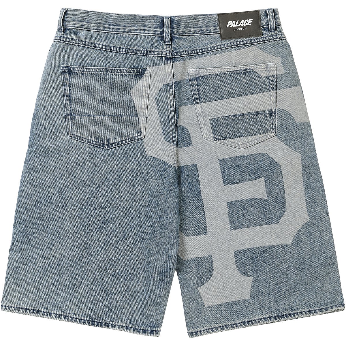 Palace PALACE SAN FRANCISCO GIANTS DENIM SHORT STONE WASH (Palace San Francisco Giants 2026)