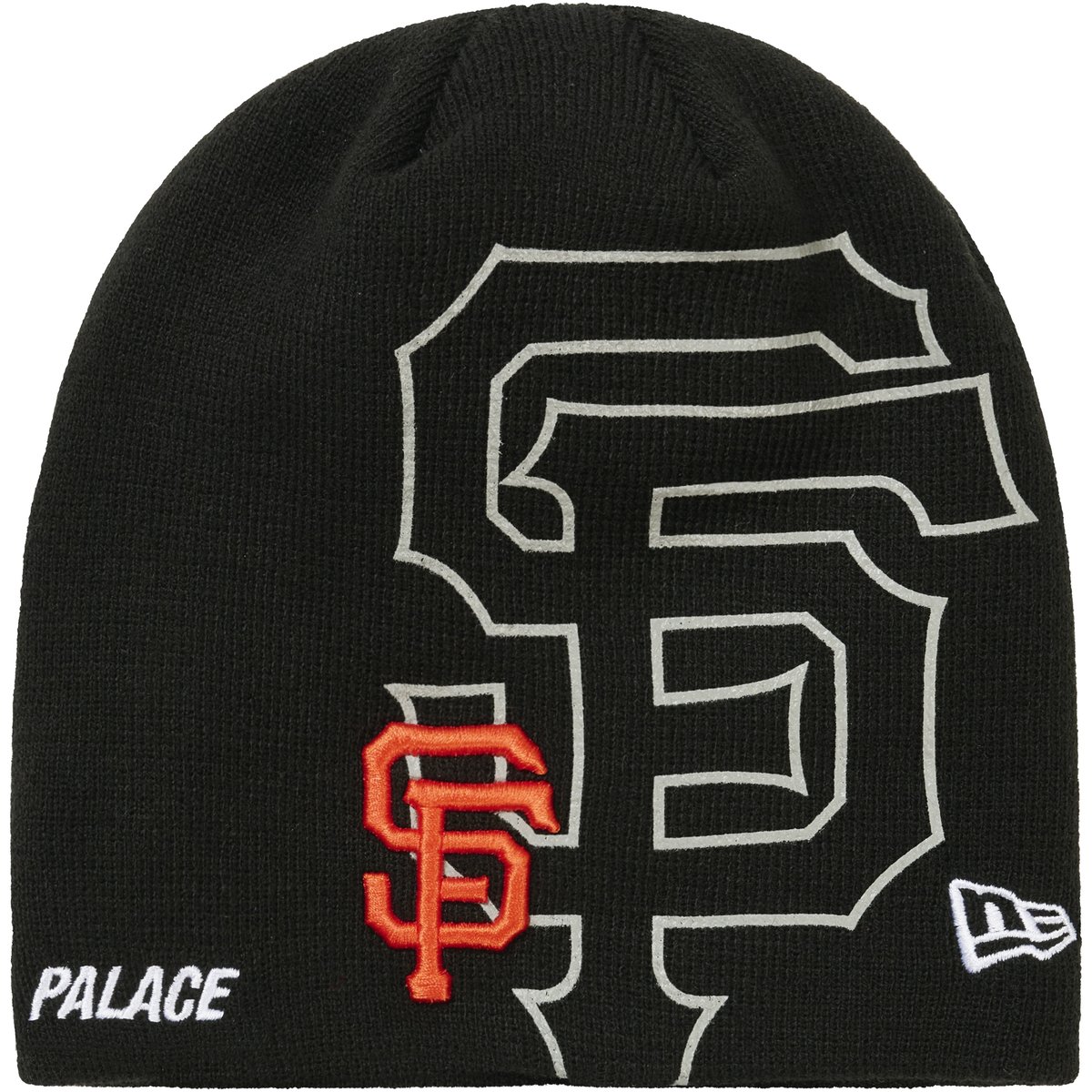 Palace PALACE SAN FRANCISCO GIANTS NEW ERA NEIN CUFF BEANIE BLACK (Palace San Francisco Giants 2026)