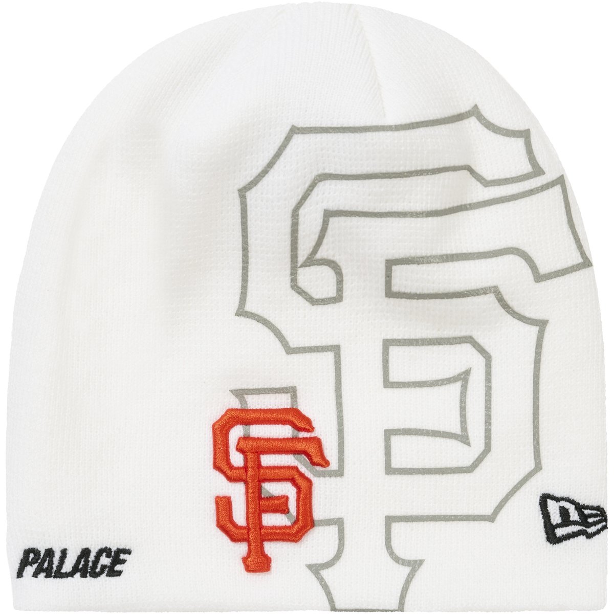 Palace PALACE SAN FRANCISCO GIANTS NEW ERA NEIN CUFF BEANIE WHITE (Palace San Francisco Giants 2026)