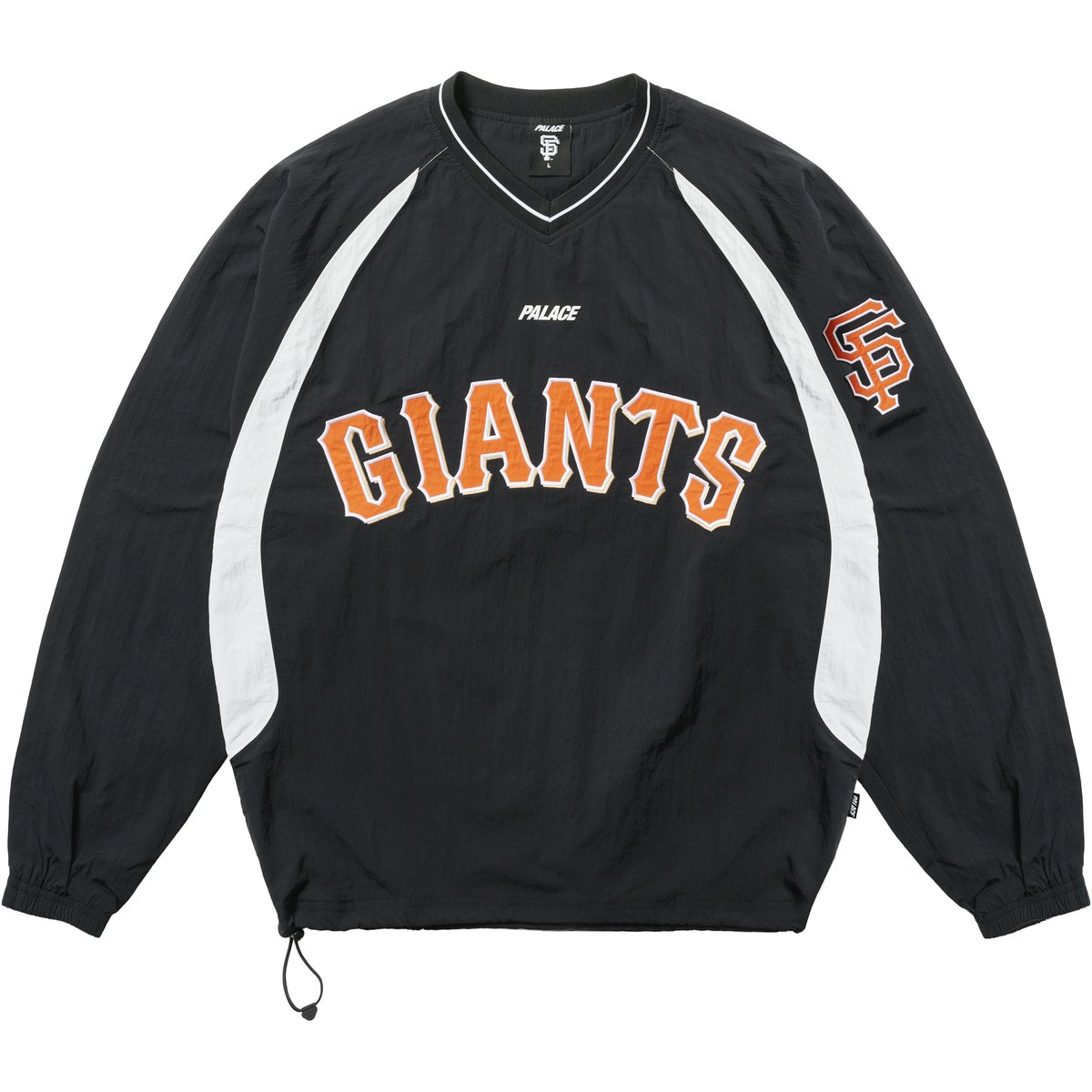 Palace PALACE SAN FRANCISCO GIANTS SHELL CREW BLACK (Palace San Francisco Giants 2026)