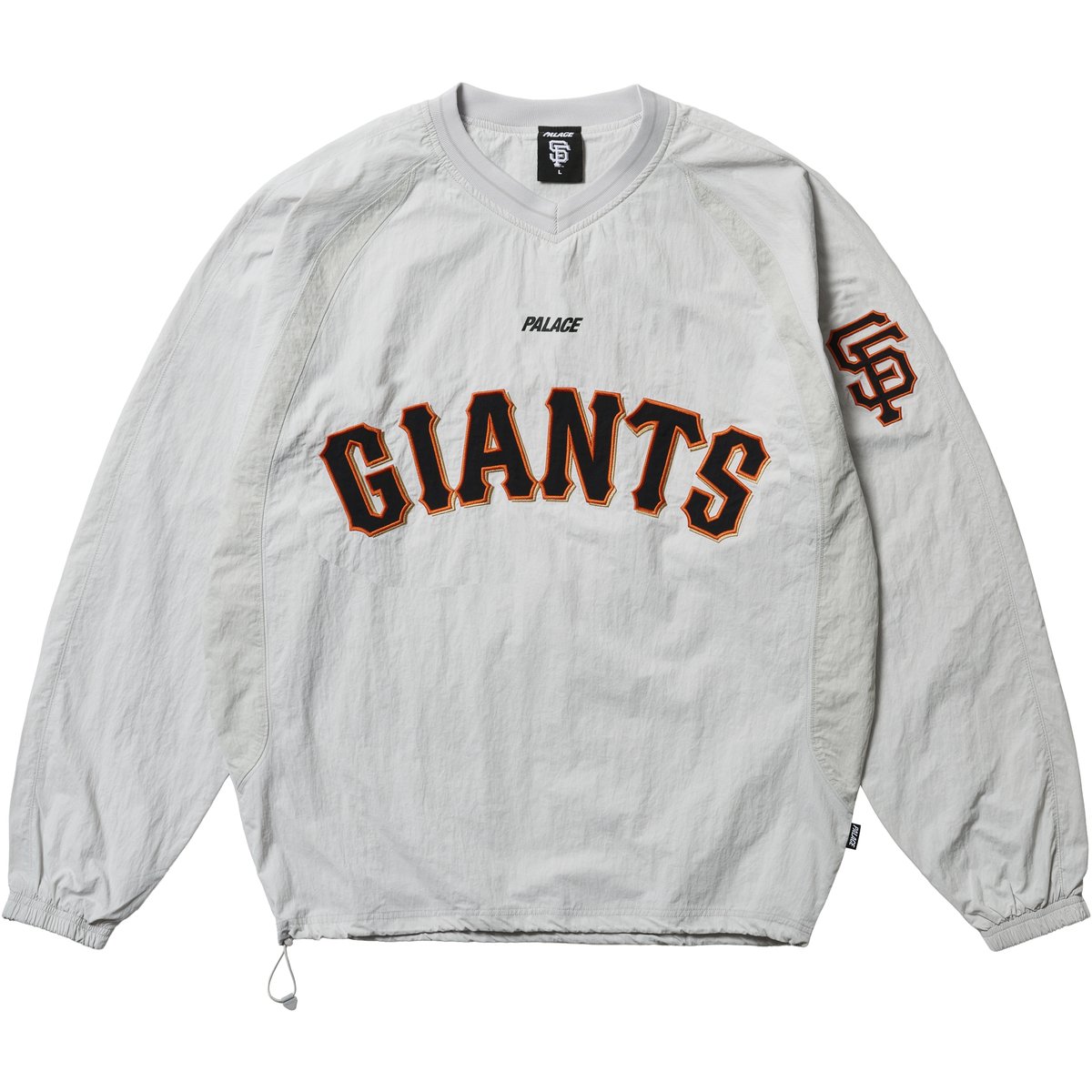 Palace PALACE SAN FRANCISCO GIANTS SHELL CREW GREY 1 V2 (Palace San Francisco Giants 2026)