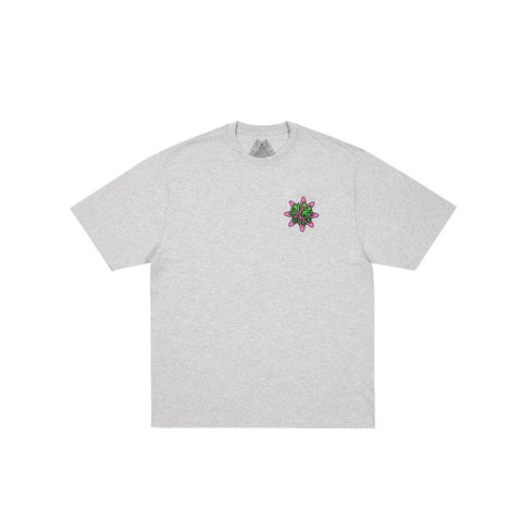 Palace ATOM T-SHIRT GREY MARL - Colorway
