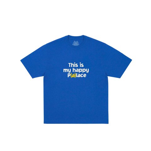 Palace HAPPY PALACE T-SHIRT BLUE BERRY - Colorway
