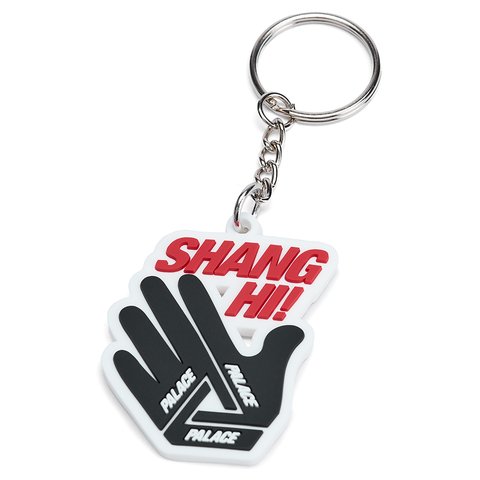 Palace PALACE SHANGHAI KEYRING WHITE