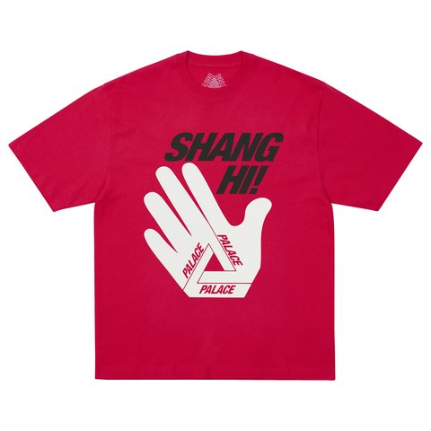 Palace PALACE SHANGHAI T SHIRT RACEY RED