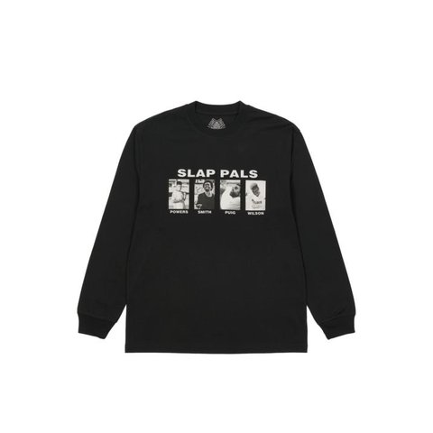 Palace PALACE LS T-SHIRT SLAP PALS BLACK