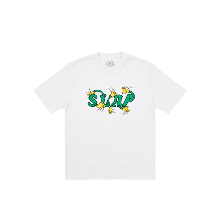 PALACE T-SHIRT SLAP ON THE BACK WHITE