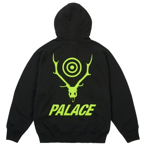 Palace PALACE SOUTH2 WEST8 HOOD BLACK - Colorway