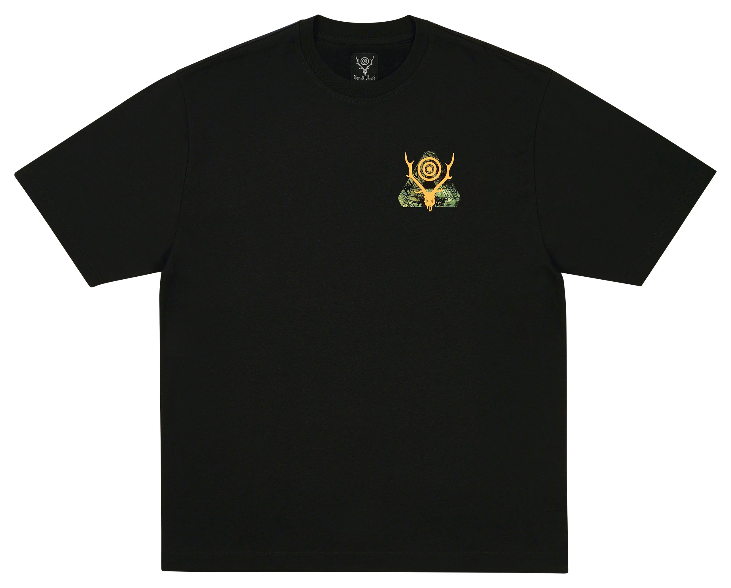 Palace restock - PALACE SOUTH2 WEST8 STAG-FERG T-SHIRT BLACK
