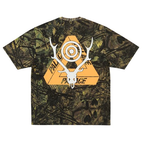 Palace PALACE SOUTH2 WEST8 STAG FERG T-SHIRT OLIVE CAMO - Colorway