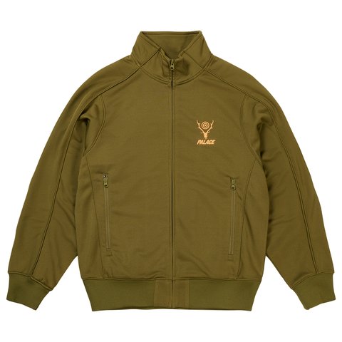 Palace PALACE SOUTH2 WEST8 TRACK JACKET OLIVE