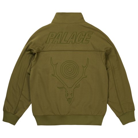 Palace PALACE SOUTH2 WEST8 TRACK JACKET OLIVE - Colorway