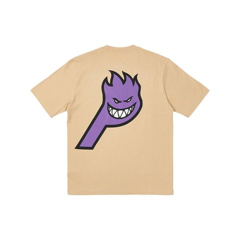 Palace PALACE SPITFIRE P-HEAD T-SHIRT SAND - Colorway