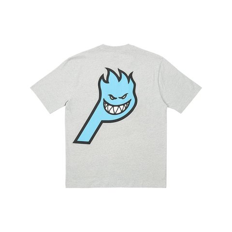 Palace PALACE SPITFIRE P-HEAD T-SHIRT GREY MARL - Colorway