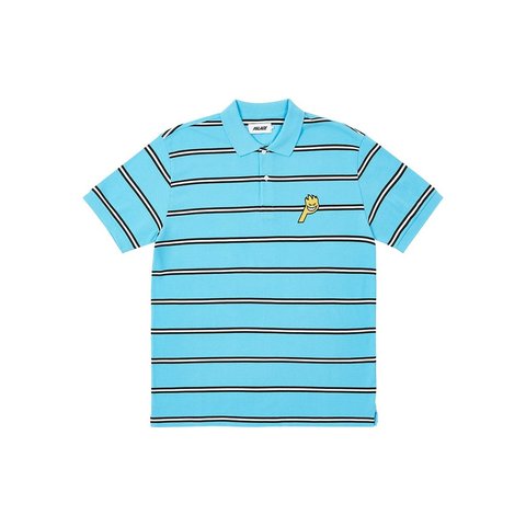 Palace PALACE SPITFIRE POLO BLUE - Colorway