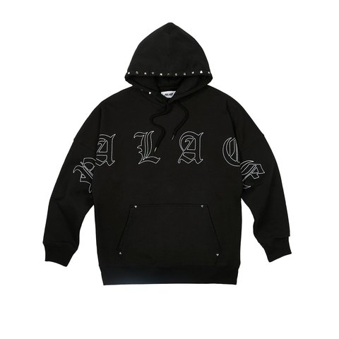 Palace STUD HOOD BLACK - €158.00