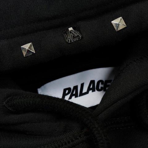 Palace STUD HOOD BLACK - Colorway
