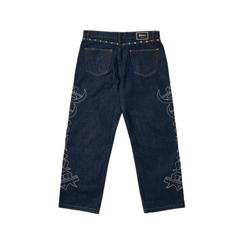 Palace STUD JEAN INDIGO - Colorway