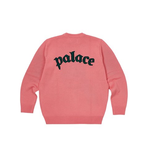PALACE SPITFIRE KNIT PINK