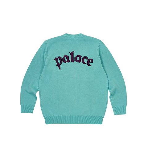 PALACE SPITFIRE KNIT BLUE