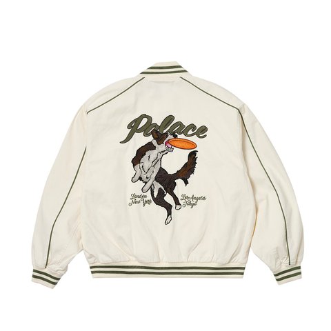 CATCH IT BOMBER JACKET CEMENT