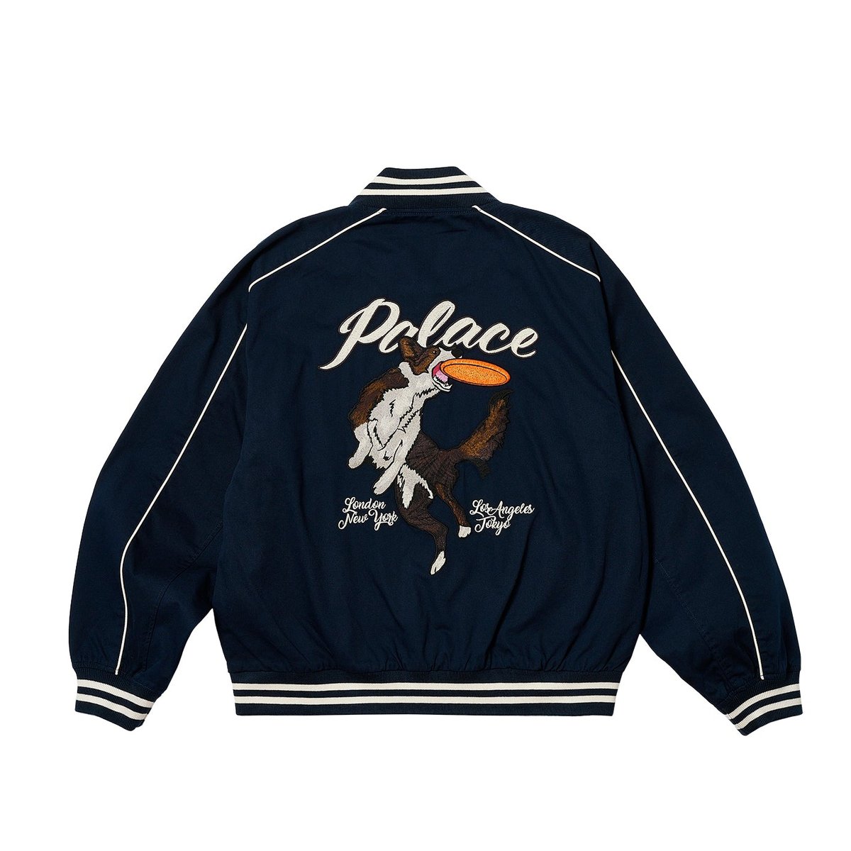 Palace CATCH IT BOMBER JACKET NAVY (Summer 2023) - €248.00