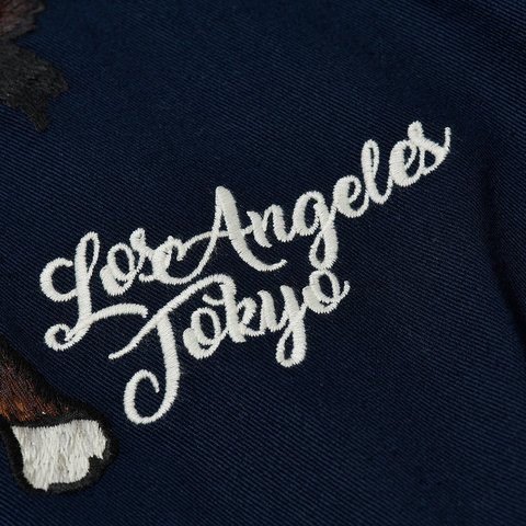 Palace CATCH IT BOMBER JACKET NAVY - Colorway