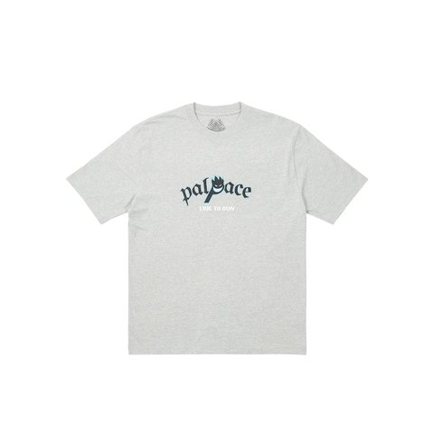 Palace PALACE SPITFIRE P-HEAD T-SHIRT GREY MARL - Colorway