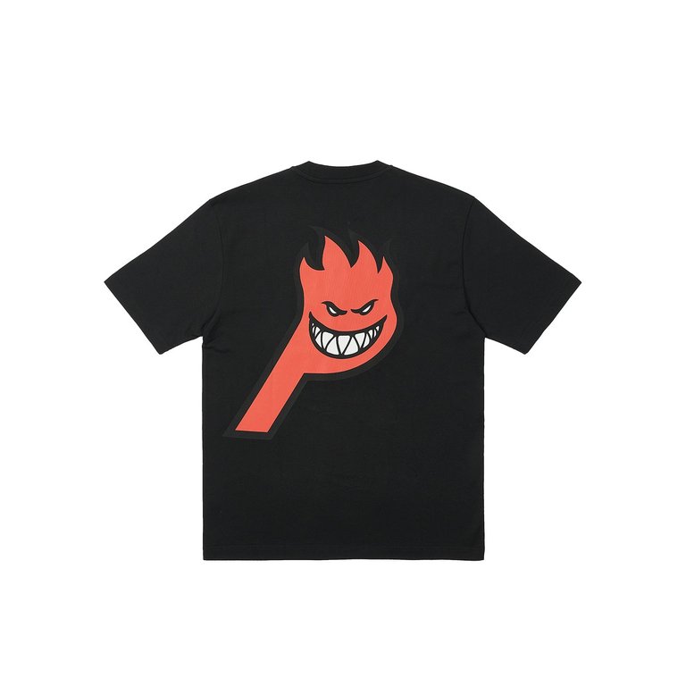 Palace PALACE SPITFIRE P-HEAD T-SHIRT BLACK (Palace Spitfire 2023) - €48.00