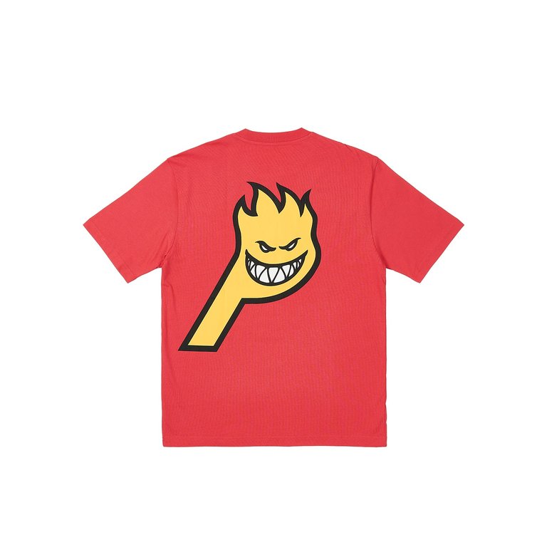 Palace PALACE SPITFIRE P-HEAD T-SHIRT RED (Palace Spitfire 2023) - €48.00