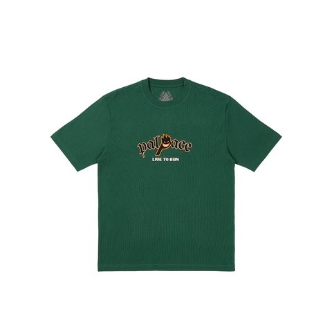 Palace PALACE SPITFIRE P-HEAD T-SHIRT GREEN - Colorway