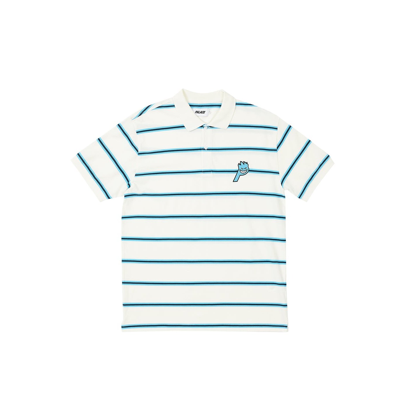 PALACE SPITFIRE POLO WHITE