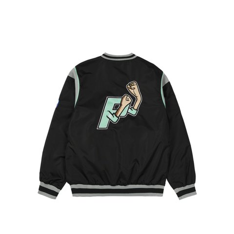 PALACE STARTER JERSEY CREW BLACK