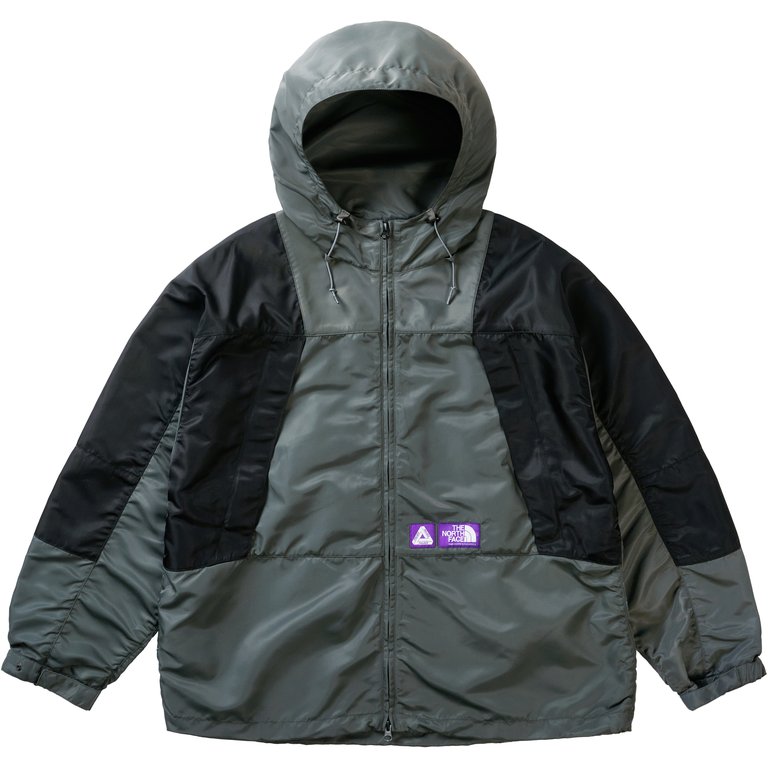 Label Mount Jacket PALACE THE NORTH FACE PURPLE LABEL MOUNTAIN WIND PARKA ASPHALT GRAY ...
