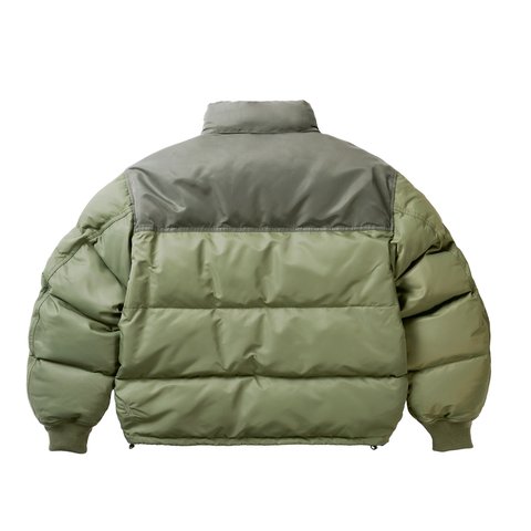 Palace PALACE THE NORTH FACE PURPLE LABEL WINDSTOPPER FIELD DOWN JACKET SAGE GREEN - Colorway