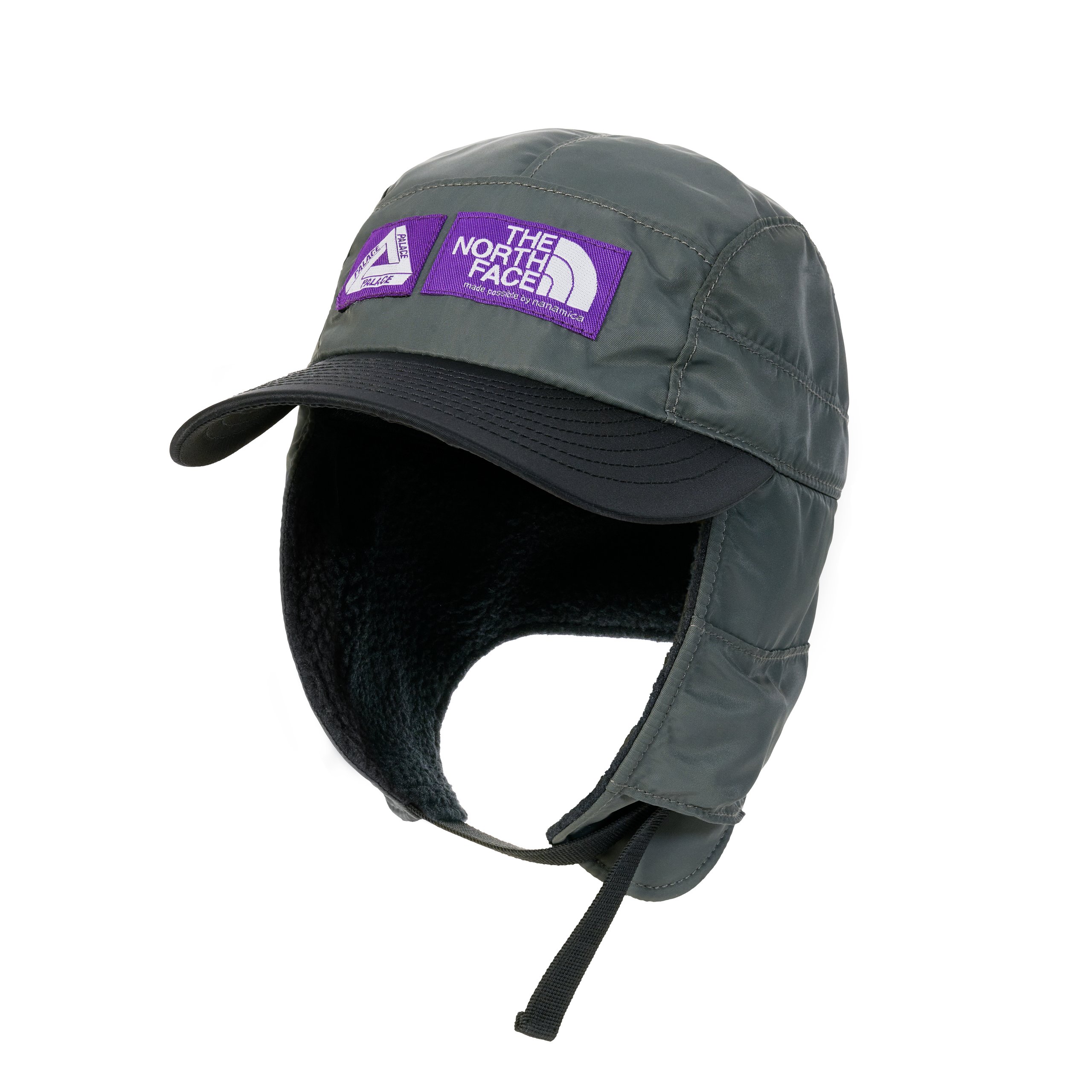PALACE THE NORTH FACE PURPLE LABEL WINDSTOPPER FIELD HAT ASPHALT