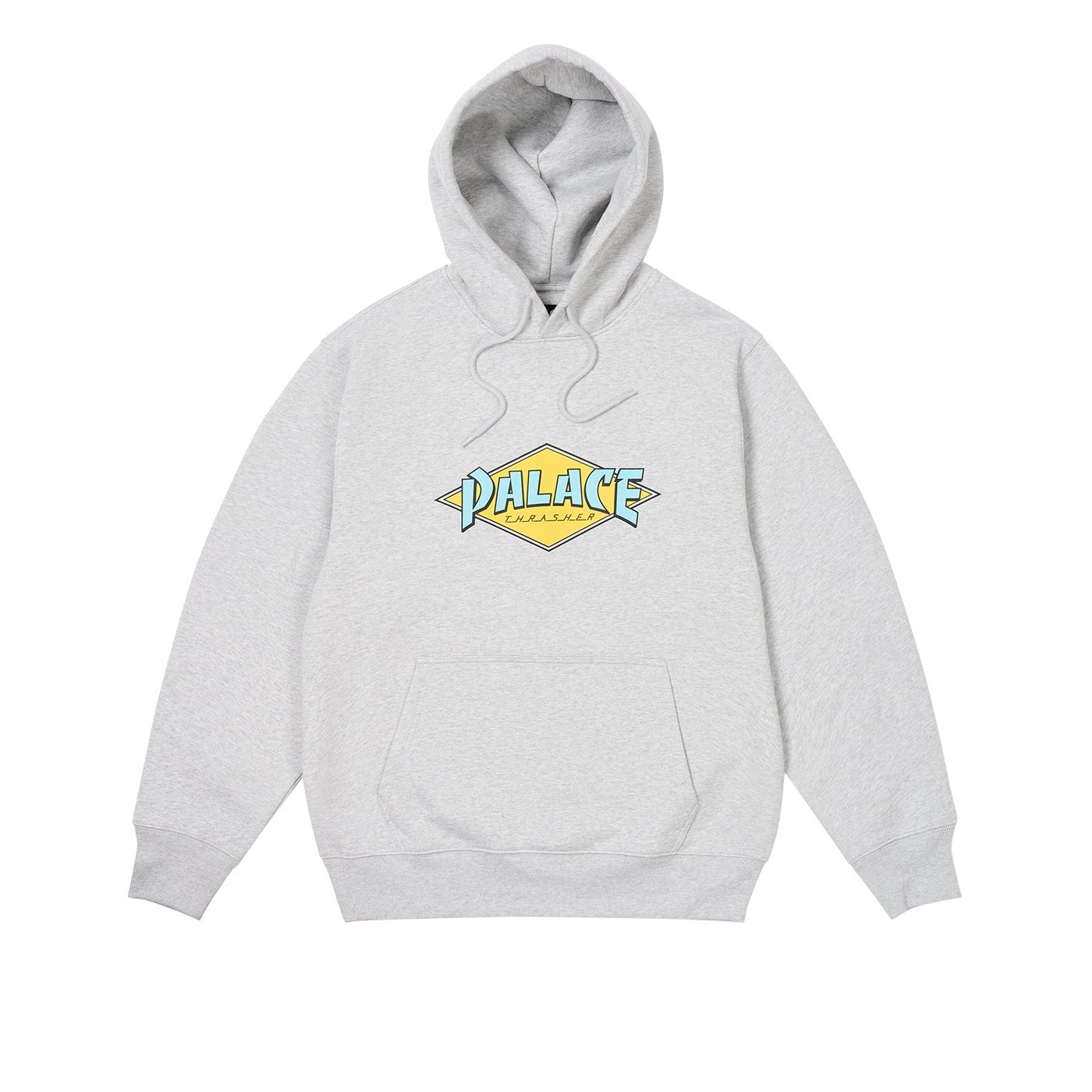 PALACE THRASHER HOOD GREY MARL