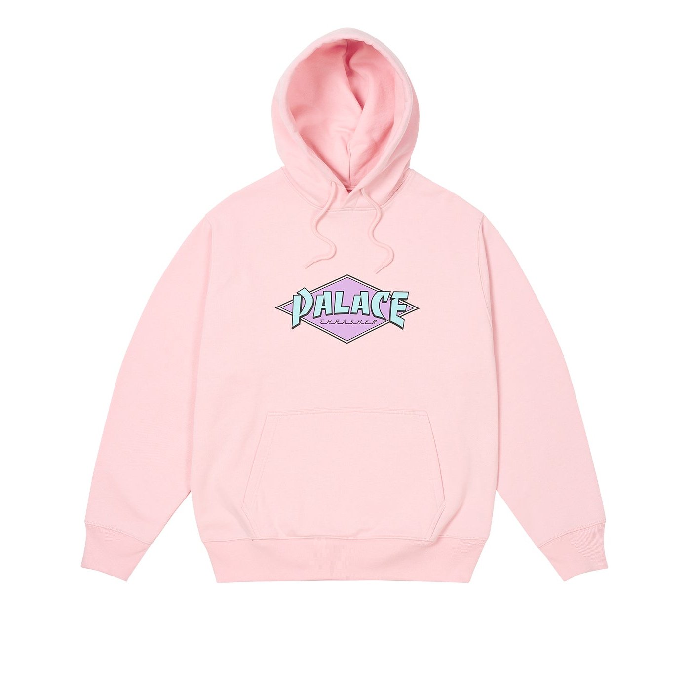 PALACE THRASHER HOOD PINK