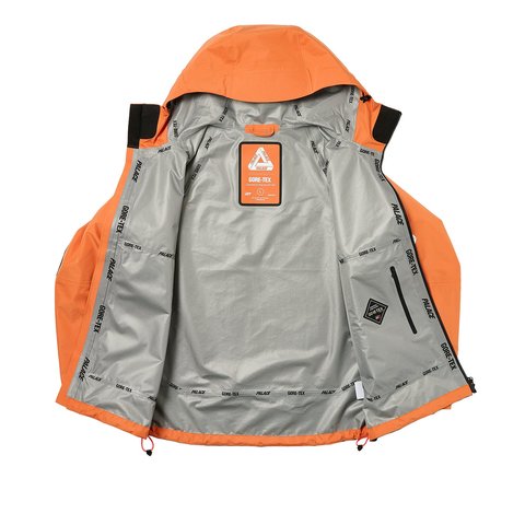 Palace GORE-TEX 3L JACKET TIGER ORANGE - Colorway