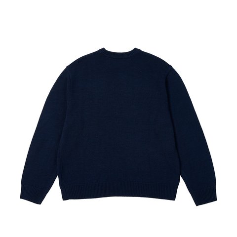 Palace PALACE THRASHER KNIT NAVY - Colorway