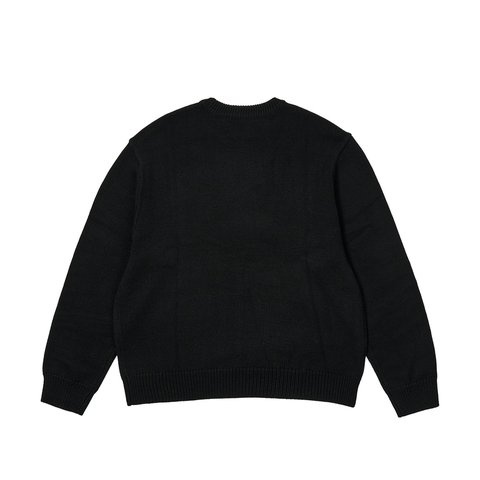Palace PALACE THRASHER KNIT BLACK - Colorway