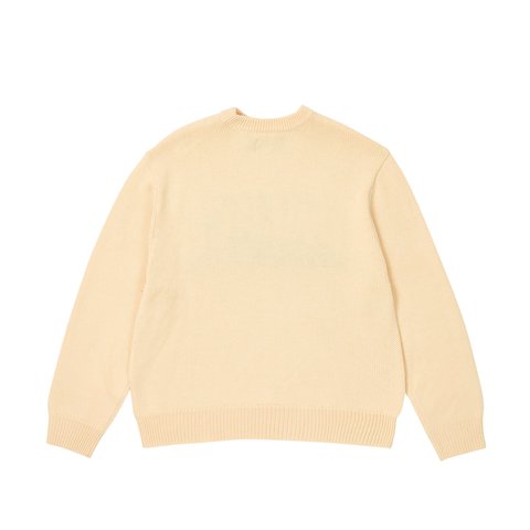 Palace PALACE THRASHER KNIT OFF WHITE - Colorway
