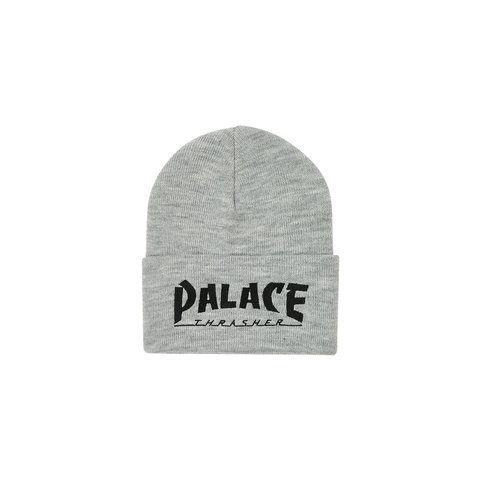 PALACE THRASHER BEANIE GREY MARL